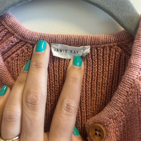 Rose Kids Button-Up Cardigan - Picture 6 of 7